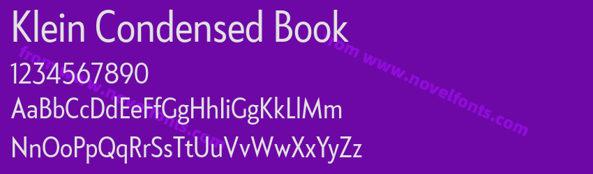 Klein Condensed BookPreview Klein Condensed BookPreview