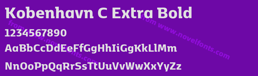 Kobenhavn C Extra BoldPreview Kobenhavn C Extra BoldPreview