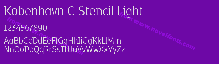 Kobenhavn C Stencil LightPreview Kobenhavn C Stencil LightPreview