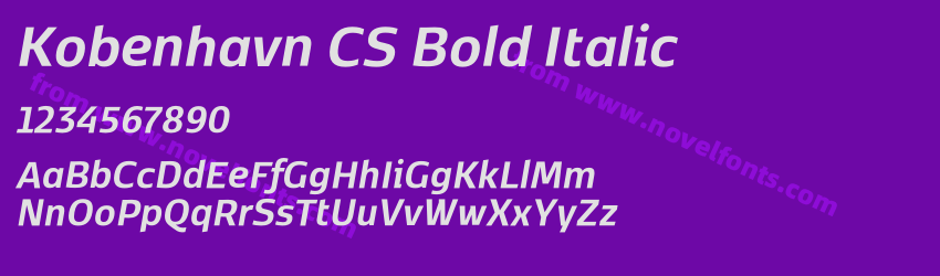 Kobenhavn CS Bold ItalicPreview Kobenhavn CS Bold ItalicPreview