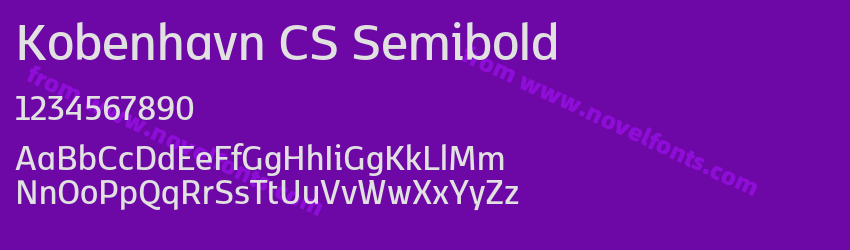 Kobenhavn CS SemiboldPreview Kobenhavn CS SemiboldPreview