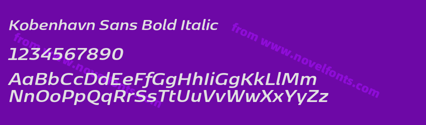 Kobenhavn Sans Bold ItalicPreview Kobenhavn Sans Bold ItalicPreview