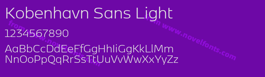 Kobenhavn Sans LightPreview Kobenhavn Sans LightPreview