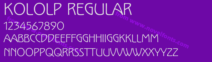 KoloLP RegularPreview KoloLP RegularPreview