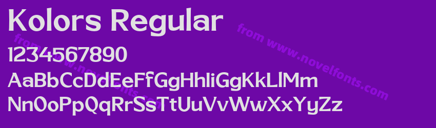 Kolors RegularPreview Kolors RegularPreview