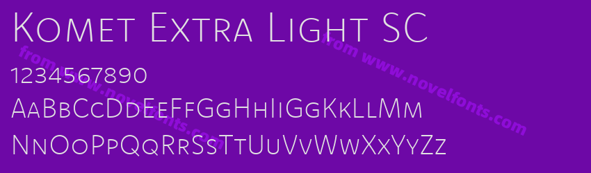 Komet Extra Light SCPreview Komet Extra Light SCPreview