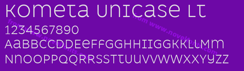 Kometa Unicase LtPreview Kometa Unicase LtPreview
