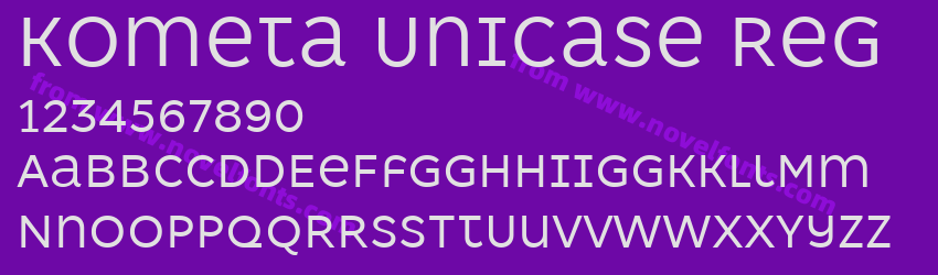 Kometa Unicase RegPreview Kometa Unicase RegPreview