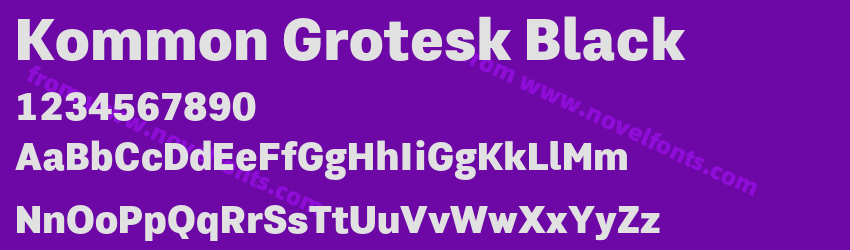 Kommon Grotesk BlackPreview Kommon Grotesk BlackPreview