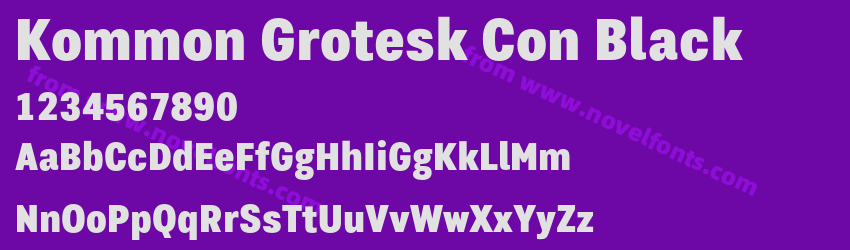 Kommon Grotesk Con BlackPreview Kommon Grotesk Con BlackPreview