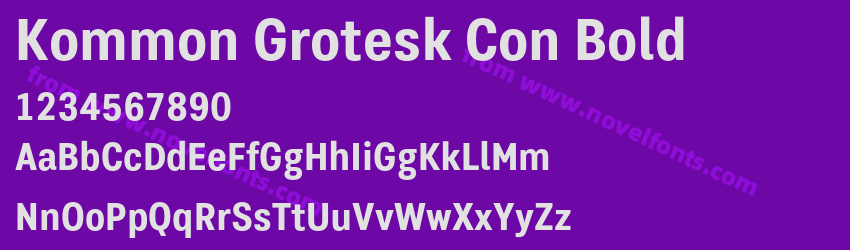 Kommon Grotesk Con BoldPreview Kommon Grotesk Con BoldPreview