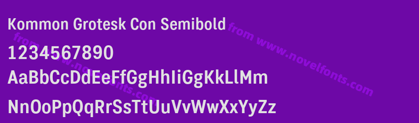 Kommon Grotesk Con SemiboldPreview Kommon Grotesk Con SemiboldPreview