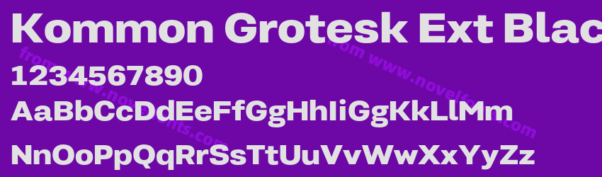 Kommon Grotesk Ext BlackPreview Kommon Grotesk Ext BlackPreview