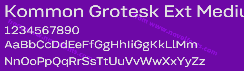 Kommon Grotesk Ext MediumPreview Kommon Grotesk Ext MediumPreview