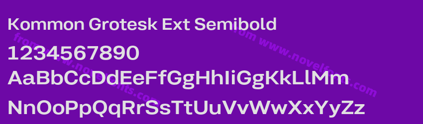 Kommon Grotesk Ext SemiboldPreview Kommon Grotesk Ext SemiboldPreview