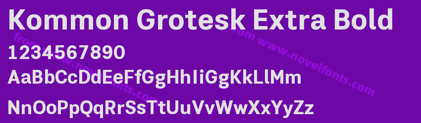 Kommon Grotesk Extra BoldPreview Kommon Grotesk Extra BoldPreview