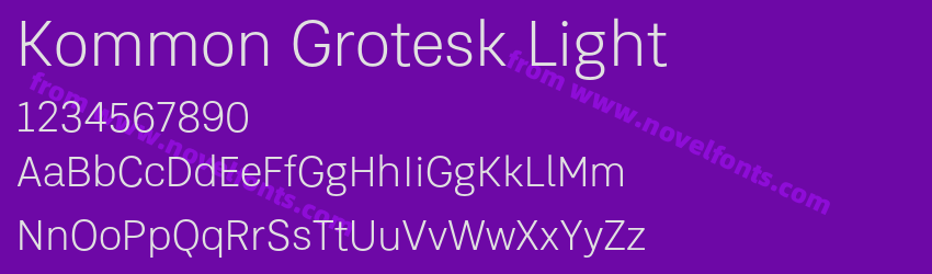 Kommon Grotesk LightPreview Kommon Grotesk LightPreview