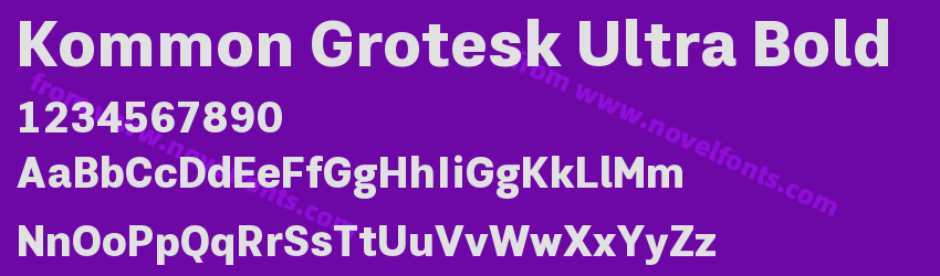 Kommon Grotesk Ultra BoldPreview Kommon Grotesk Ultra BoldPreview