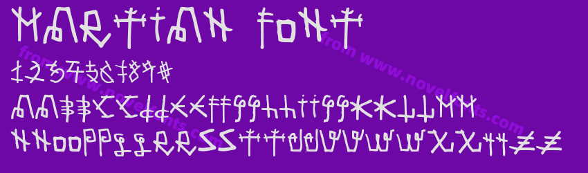 Martian FontPreview