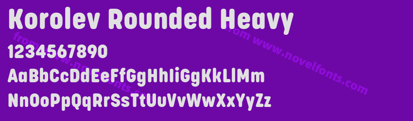 Korolev Rounded HeavyPreview Korolev Rounded HeavyPreview