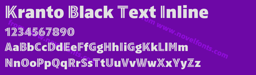 Kranto Black Text InlinePreview Kranto Black Text InlinePreview
