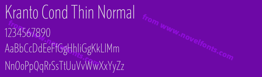 Kranto Cond Thin NormalPreview Kranto Cond Thin NormalPreview