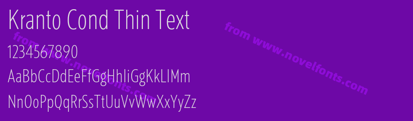 Kranto Cond Thin TextPreview Kranto Cond Thin TextPreview