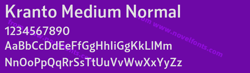 Kranto Medium NormalPreview Kranto Medium NormalPreview