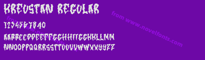 Kreustan RegularPreview Kreustan RegularPreview
