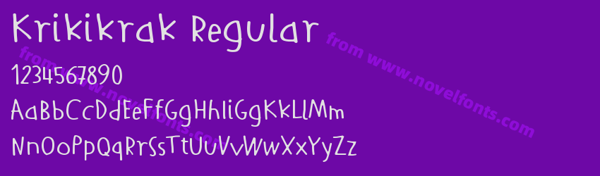 Krikikrak RegularPreview Krikikrak RegularPreview