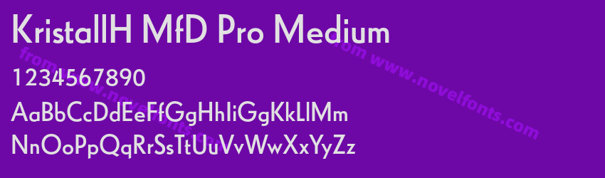 KristallH MfD Pro MediumPreview KristallH MfD Pro MediumPreview