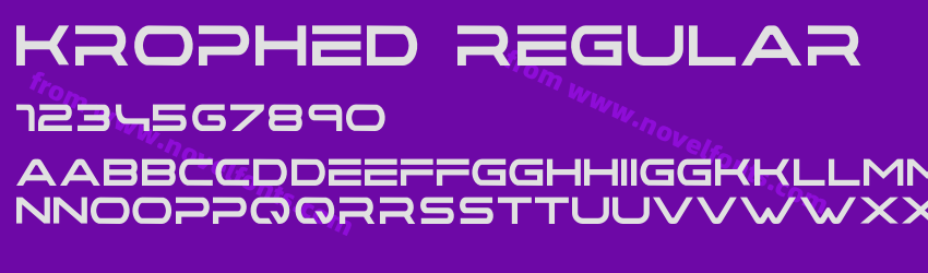 Krophed RegularPreview Krophed RegularPreview
