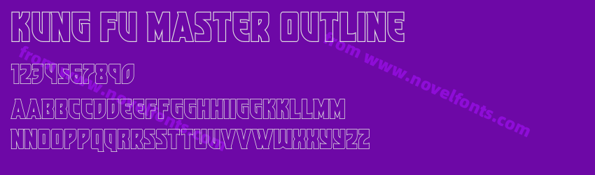 Kung Fu Master OutlinePreview Kung Fu Master OutlinePreview