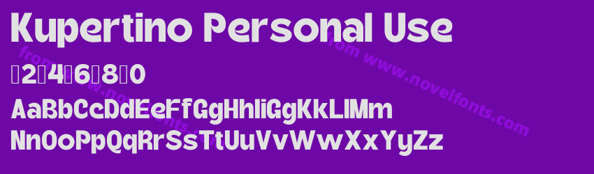 Kupertino Personal UsePreview Kupertino Personal UsePreview