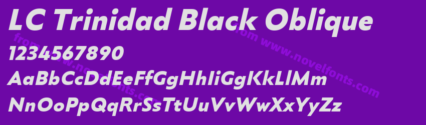 LC Trinidad Black ObliquePreview LC Trinidad Black ObliquePreview