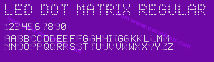 LED Dot Matrix RegularPreview LED Dot Matrix RegularPreview
