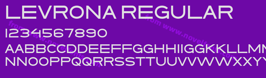 LEVRONA RegularPreview LEVRONA RegularPreview