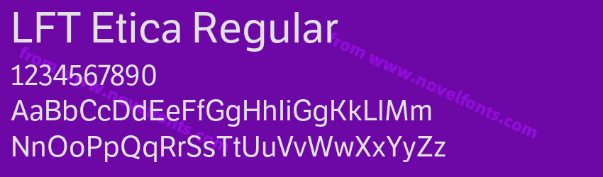 LFT Etica RegularPreview LFT Etica RegularPreview