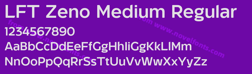 LFT Zeno Medium RegularPreview LFT Zeno Medium RegularPreview