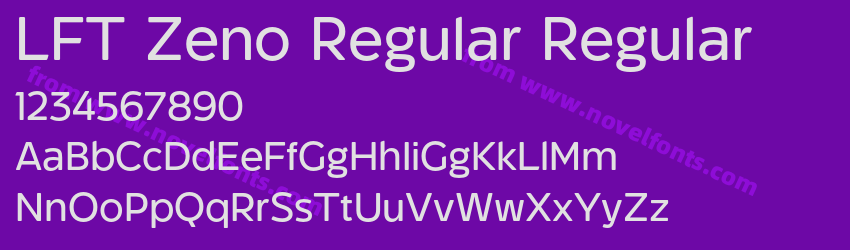 LFT Zeno Regular RegularPreview LFT Zeno Regular RegularPreview