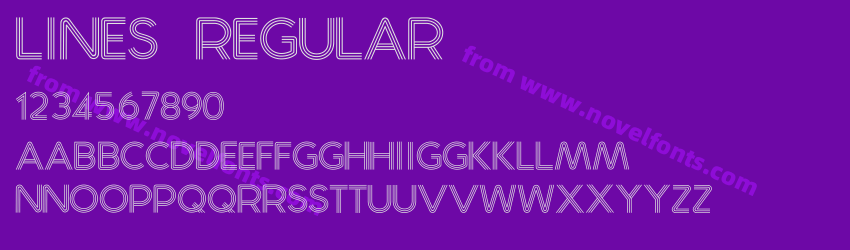 LINES RegularPreview LINES RegularPreview