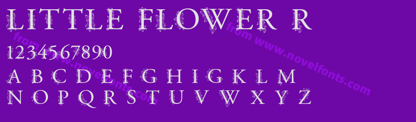 LITTLE_FLOWER RegularPreview LITTLE_FLOWER RegularPreview
