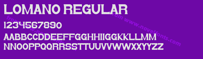 LOMANO RegularPreview LOMANO RegularPreview
