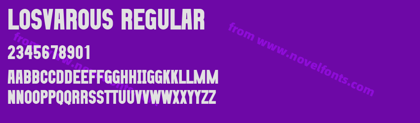 LOSVAROUS RegularPreview LOSVAROUS RegularPreview