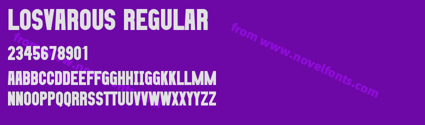 LOSVAROUS RegularPreview LOSVAROUS RegularPreview