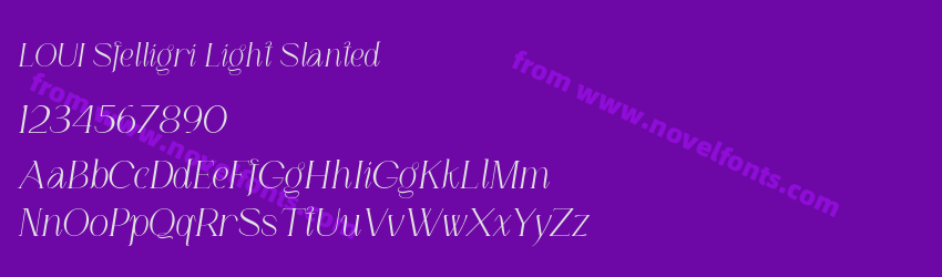 LOUI Sfelligri Light SlantedPreview LOUI Sfelligri Light SlantedPreview