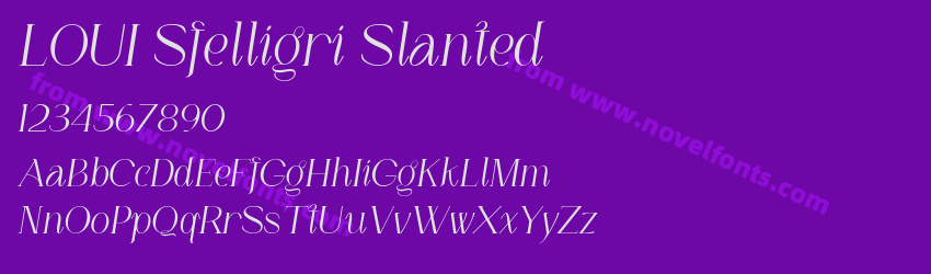LOUI Sfelligri SlantedPreview LOUI Sfelligri SlantedPreview