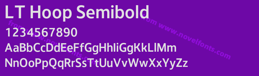 LT Hoop SemiboldPreview LT Hoop SemiboldPreview