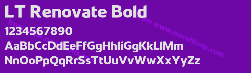LT Renovate BoldPreview LT Renovate BoldPreview