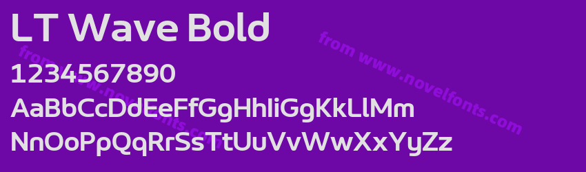 LT Wave BoldPreview LT Wave BoldPreview